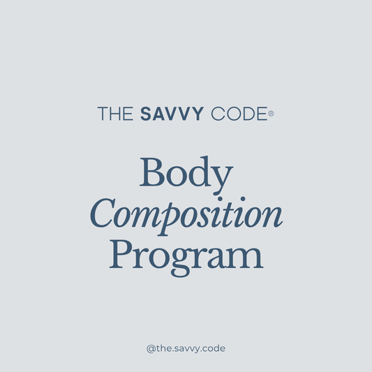 Savvy Code | Body Composition Program