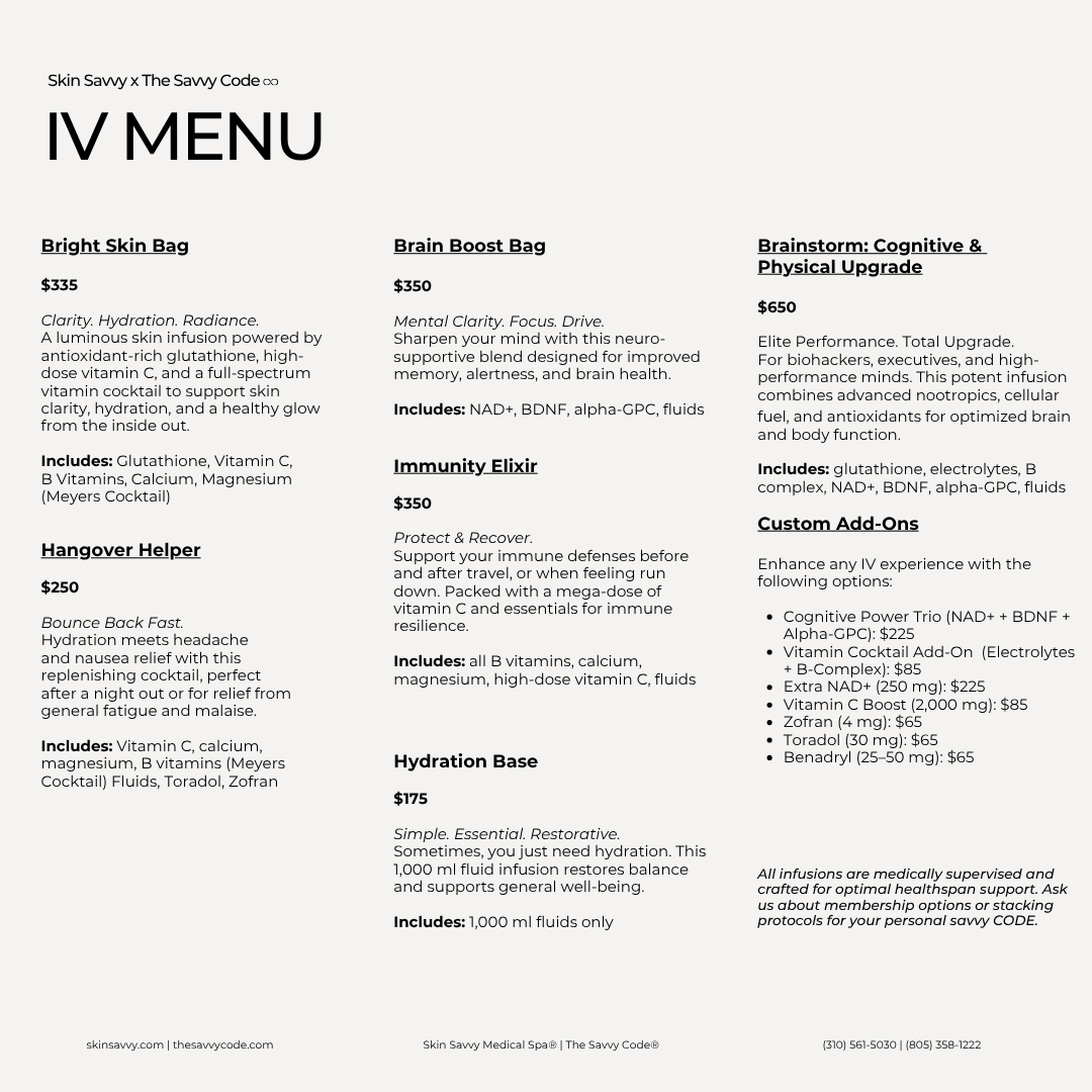 IV Infusion Therapy | Regenerative Health