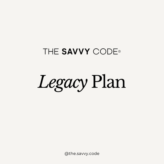 Savvy Code | Legacy Plan